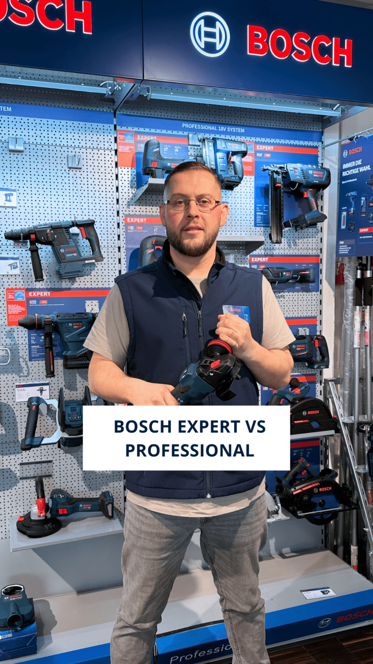Bosch Expert Vs Professional