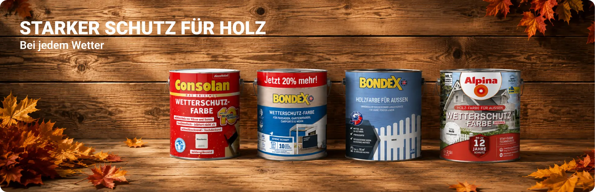 Deckfarben Banner