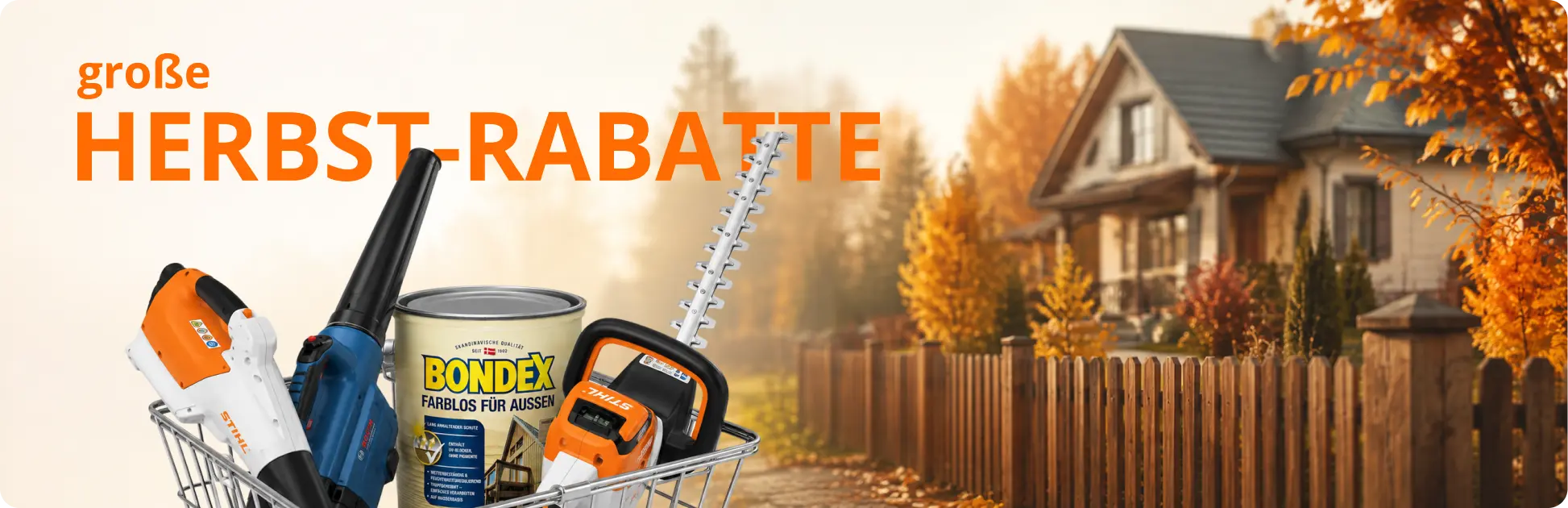 Herbst Rabatte