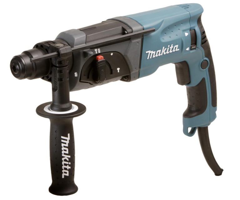 Makita HR 2470 Bohrmaschine + Bohrer & Meißelset