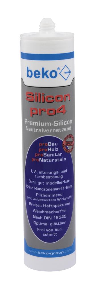Beko Silikon pro4 Universal 310ml/Kartusche