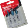 Makita D-30209 Fräser-Set, 3 stück