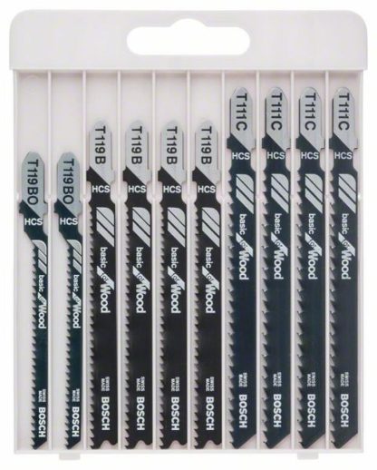 Bosch 2607010629 Stichsägeblatt x -Pro Line STS Set Basic for Wood, 10tlg.