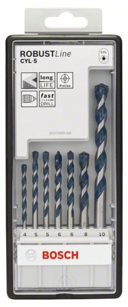 Bosch Betonbohrer-Set CYL-5 (Robust Line, 7-teilig) 2608588167