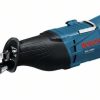 Bosch Professional GSA 1100 E Säbelsäge, 2 Sägeblätter (Holz, Metall), LED-Licht, 230 mm Schnitttiefe, 1.100 W, Koffer