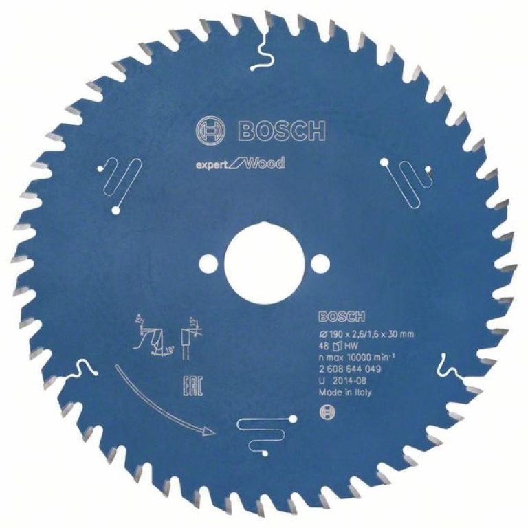 HW Kreissägeblatt Expert 190x30x2,6 48T Bosch