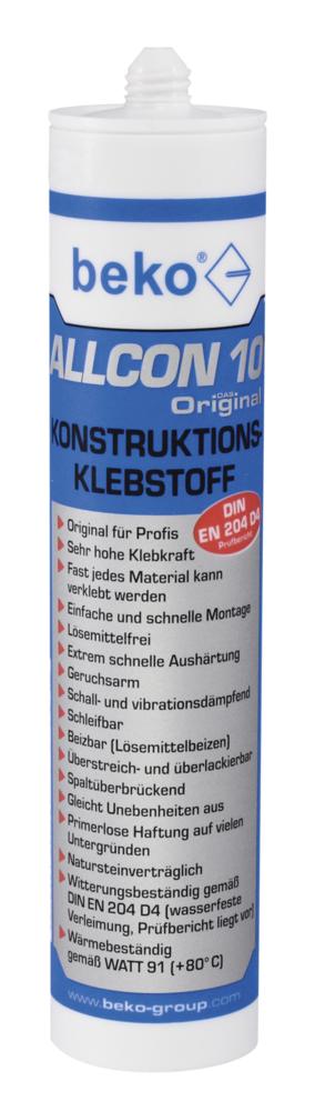 Beko Allcon 10 Konstruktionsklebstoff 310ml