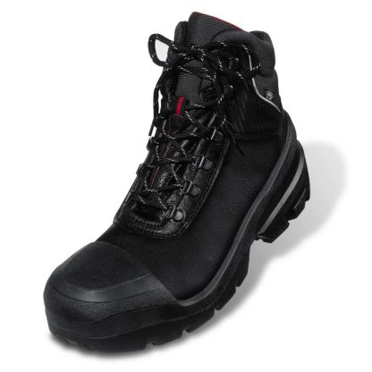 Uvex S3 Schnürstiefel 8401 Quatro Pro Schwarz