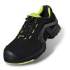 Uvex Sicherheitshalbschuh / Arbeitsschuh "One" 8514 S1P, schwarz/lime, Weite: 11
