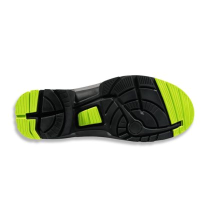 Uvex Sicherheitshalbschuh / Arbeitsschuh "One" 8514 S1P, schwarz/lime, Weite: 11