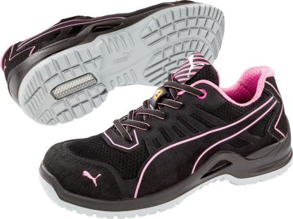 Puma Miss Safety Technics Fuse TC Pink WNS Low S1P ESD SRC (64.411.0)