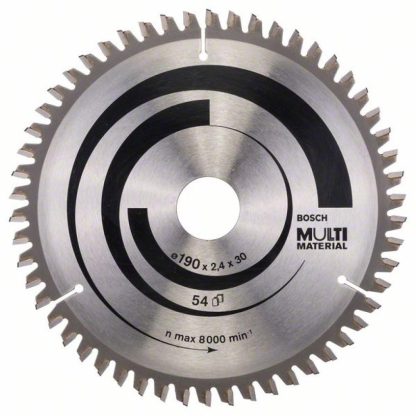 Bosch 2608640509 Pro Kreissägeblatt Multi Material zum Sägen in Multimaterial (Ør 190 mm)