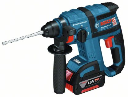 Bosch Akku-Bohrhammer mit Meißelfunktion GBH 18 V-EC SOLO in der L-Boxx Gr. 2 mit Einlage