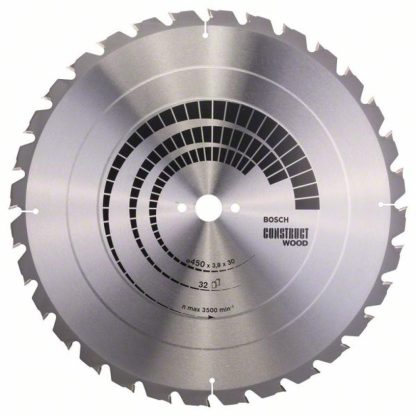 Bosch Pro Kreissägeblatt Constuct Wood (Ø 450 mm) 2608640694
