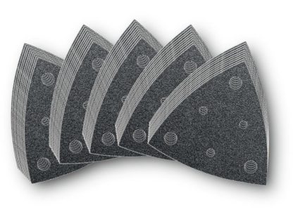 Fein MultiMaster 2022305 Schleifblatt-Set, gelocht, Körnung 60, 80, 120, 180, 240, je 10 Stück