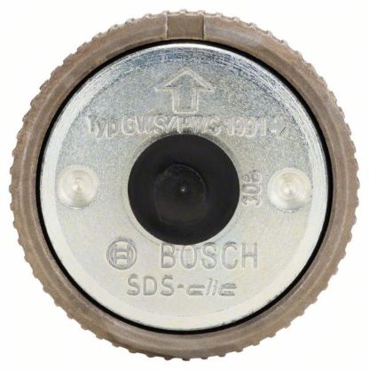 Bosch Schnellspannmutter SDS Clic GWS, passend für alle Winkelschleifer mit Gewinde M 14