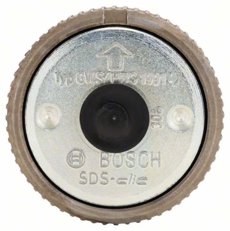 Bosch Schnellspannmutter SDS Clic GWS, passend für alle Winkelschleifer mit Gewinde M 14