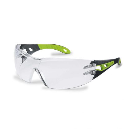Uvex Schutzbrille pheos schwarz/grün (9192.225)