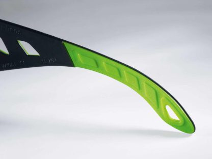 Uvex Schutzbrille pheos schwarz/grün (9192.225)
