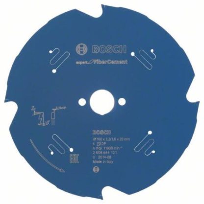 Bosch 2608644121 Kreissägeblatt EX FC H 160x20-4