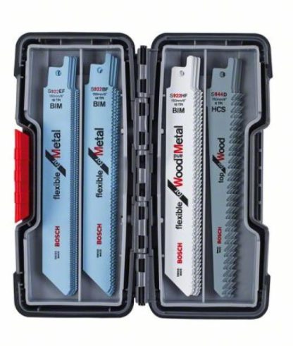 Bosch 20-tlg. Säbelsägeblätter ToughBox Top Seller for Wood and Metal 2607010902