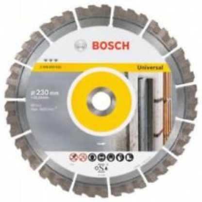 Bosch 2608603633 Diamanttrennscheibe Best for Universal 230 x 22,23 x 2,4 x 15 mm