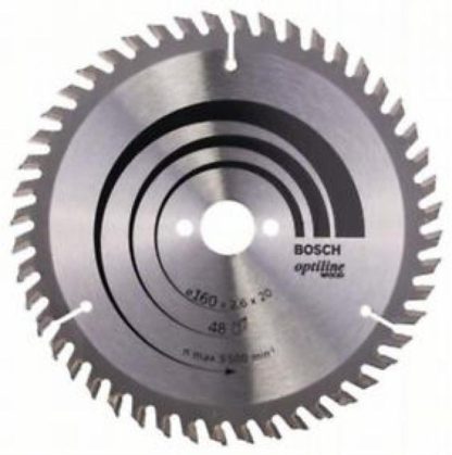 Bosch Pro Kreissägeblatt Optiline Wood zum Sägen in Holz für Handkreissägen (Ø 160 mm)