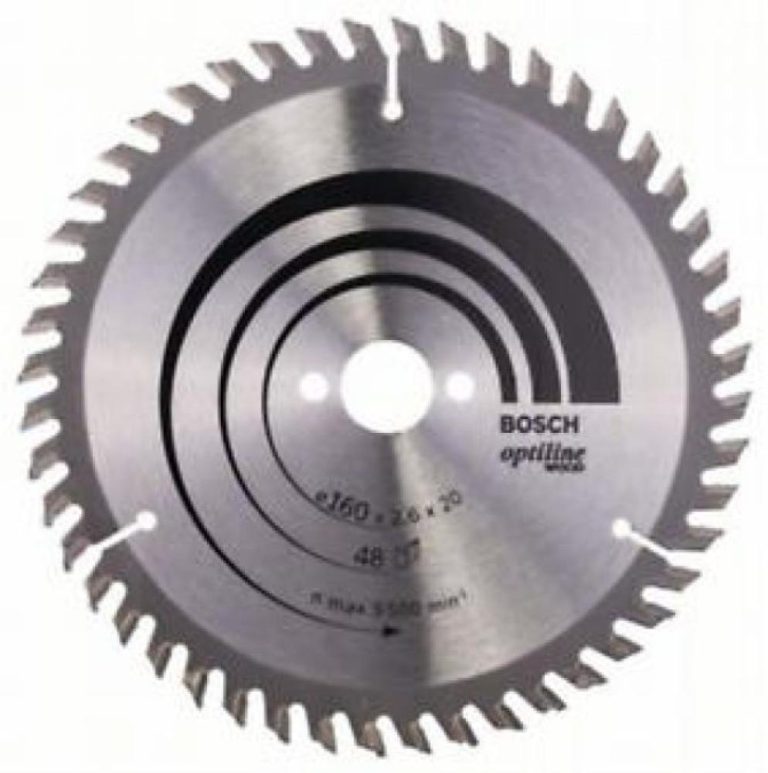 Bosch Pro Kreissägeblatt Optiline Wood zum Sägen in Holz für Handkreissägen (Ø 160 mm)