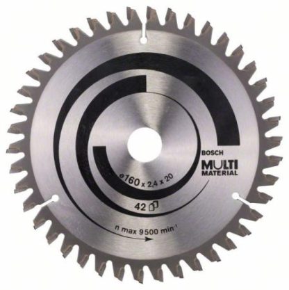 Bosch Pro Kreissägeblatt zum Sägen in Multi Material für Handkreissägen (Ø 160 mm)