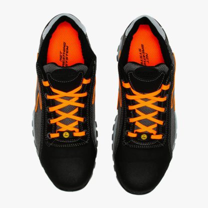 Diadora Glove Tech Low Pro S1P asphalt/orange (173657/C8321)