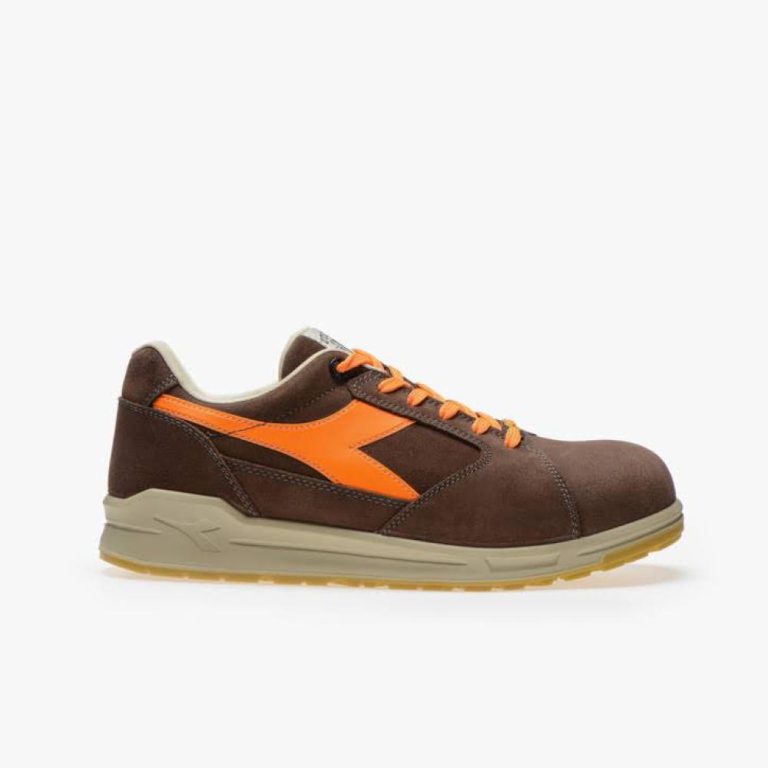 Diadora D-JUMP LOW S3 SRC ESD braun-orange (701.172035)