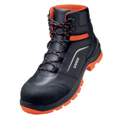 Uvex 2 xenova Schnürstiefel S3 schwarz/rot (95072)