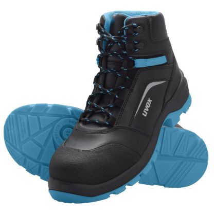 Uvex 2 xenova Schnürstiefel S3 schwarz/blau (95562)