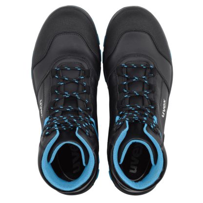Uvex 2 xenova Schnürstiefel S3 schwarz/blau (95562)