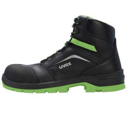 Uvex 2 xenova Schnürstiefel S3 schwarz/grün (95662)