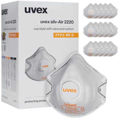 uvex silv-Air classic 2220 Atemschutzmaske FFP2, 15 St./Box
