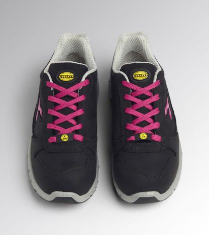 Diadora Run II Low S3 schwarz/fuchsie (701.175303-C2017)