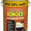 Bondex Holzlasur für Außen Mahagoni 4,8 L