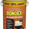 Bondex Holzlasur für Außen Dunkelgrau 4,8 L