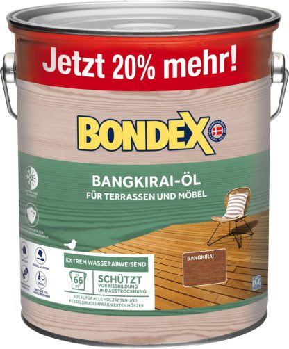 Bondex Bangkiraiöl 3 Liter Sondergebinde
