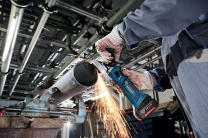 Bosch Akkuwinkelschleifer GWS 18-125 V-LI Solo im Karton
