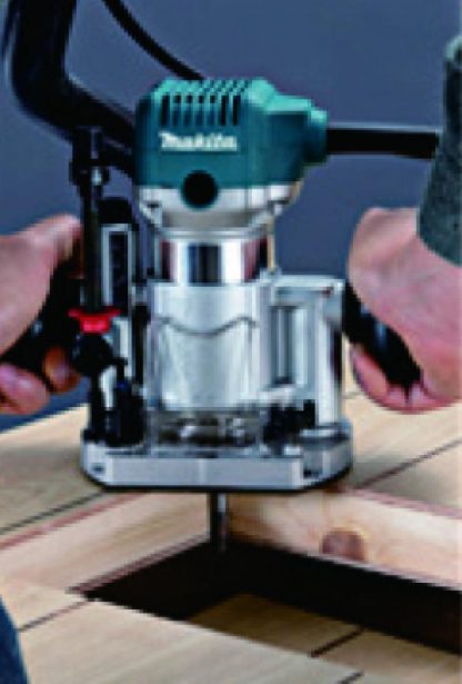 Makita DRT50ZJX2 Akku-Multifunktionsfräse 18 V inkl. 3 Fräsmodule im MAKPAC (ohne Akku, ohne Ladegerät)