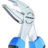 GEDORE abgewinkelte Kombizange zum Schneiden/Halten/Drehen, induktiv geh?rtete Pr?zisionsschneiden HRC 63-65, 8248-160 JC