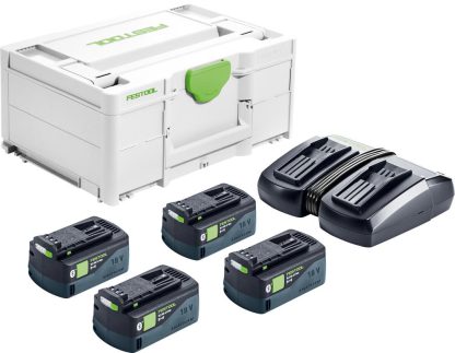 Festool Energie-Set SYS 18V/ 4x5,0 / TCL 6 Duo, 577136
