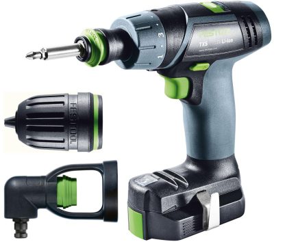 Festool TXS Li 2,6 Akku-Bohrschrauber Set, Schwarz, 576102 (neuer Systainer)