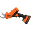Black & Decker Akku-Gartenschere; 18V/2,0 Ah; BCPP18D1-QW