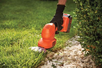 Black & Decker Akku-Gras/Strauchschere; 18V/2,0 Ah; BCSS18D1-QW