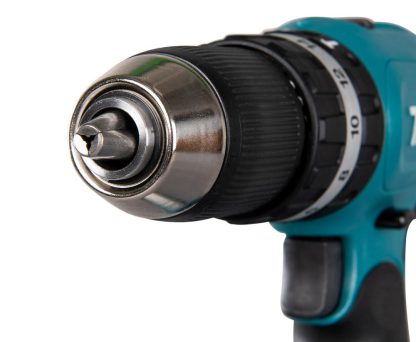 Makita Akku-Schlagbohrschrauber DHP453RFX2 18 V / 3,0 Ah im Alukoffer inklusiv 96-teilig Zubehörset