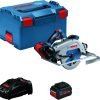 Bosch Professional BITURBO Akku Handkreissäge GKS 18V-68 GC 2xPC 5,5Ah und Ladegerät