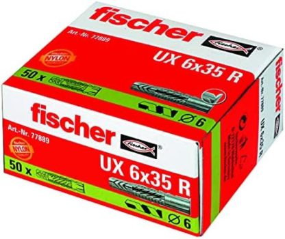 Fischer Unimet Universaldübel Fischer U X 6R 100St